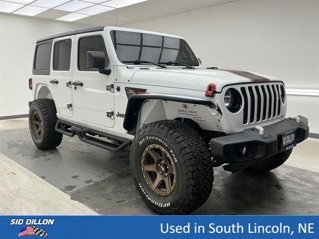 Used 2019 Bright White Clearcoat Jeep Sport Altitude image 3
