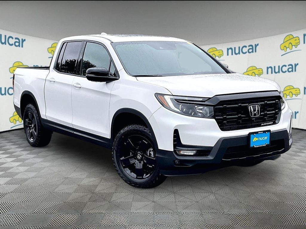 Platinum White Pearl 2026 Honda Ridgeline Black Edition AWD Pickup Truck All-Wheel Drive 9-Speed Automatic