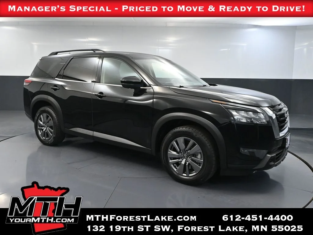 Used 2024 Black Nissan SV image 1