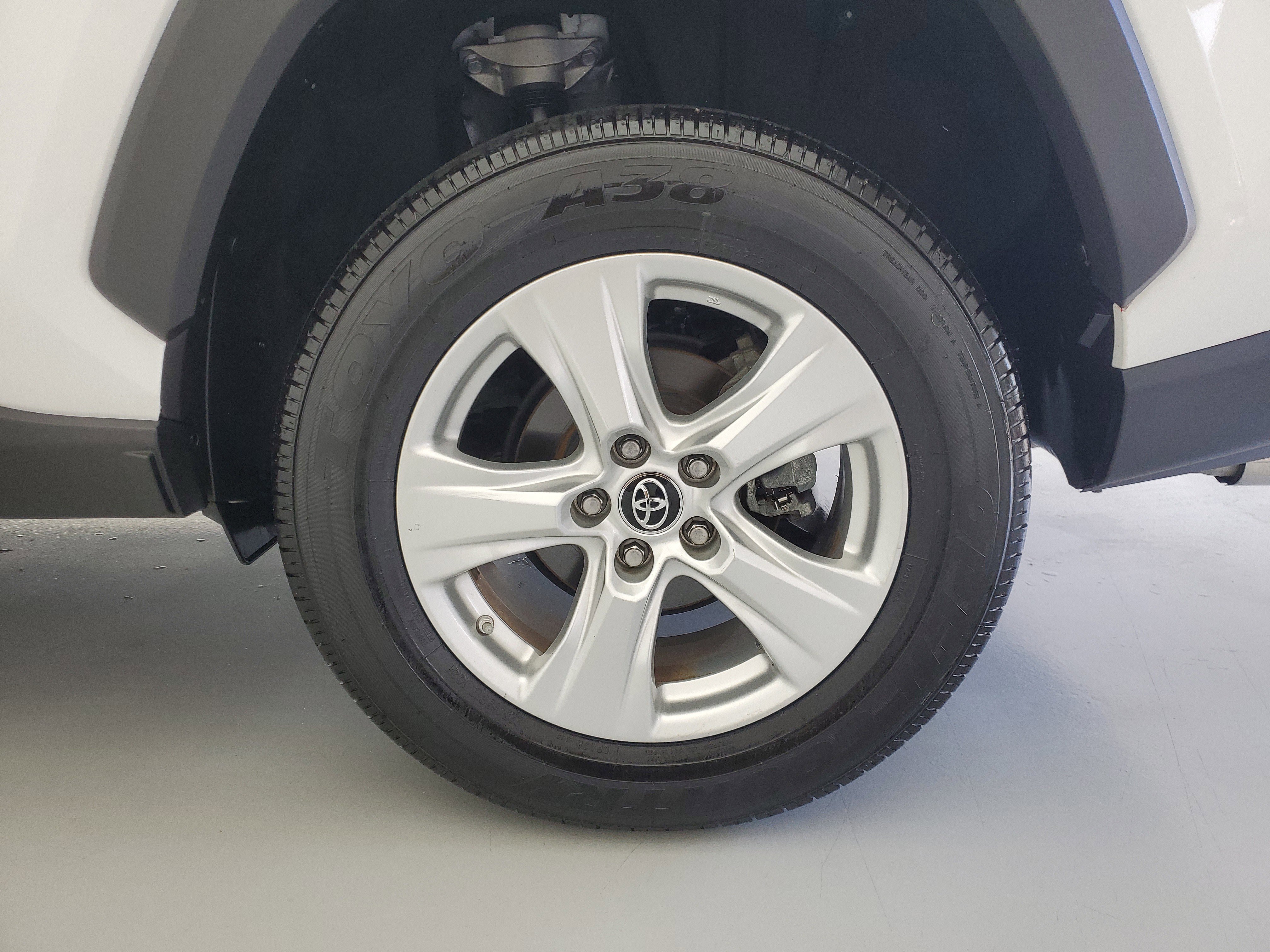 Used 2021 Super White Toyota LE image 10