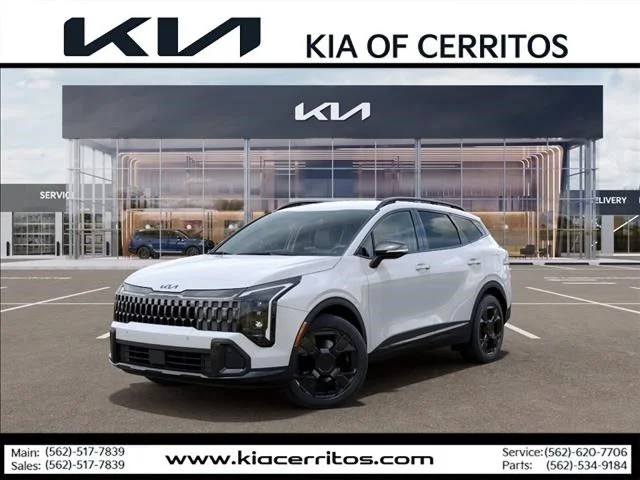 New 2026 Snow White Pearl Kia X-Line image 1