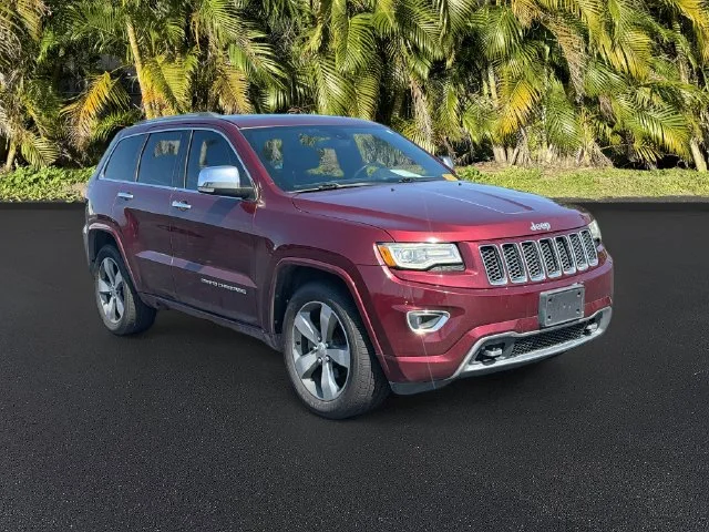 Used 2016 Jeep Grand Cherokee Overland with VIN 1C4RJECG3GC422539 for sale in Bradenton, FL