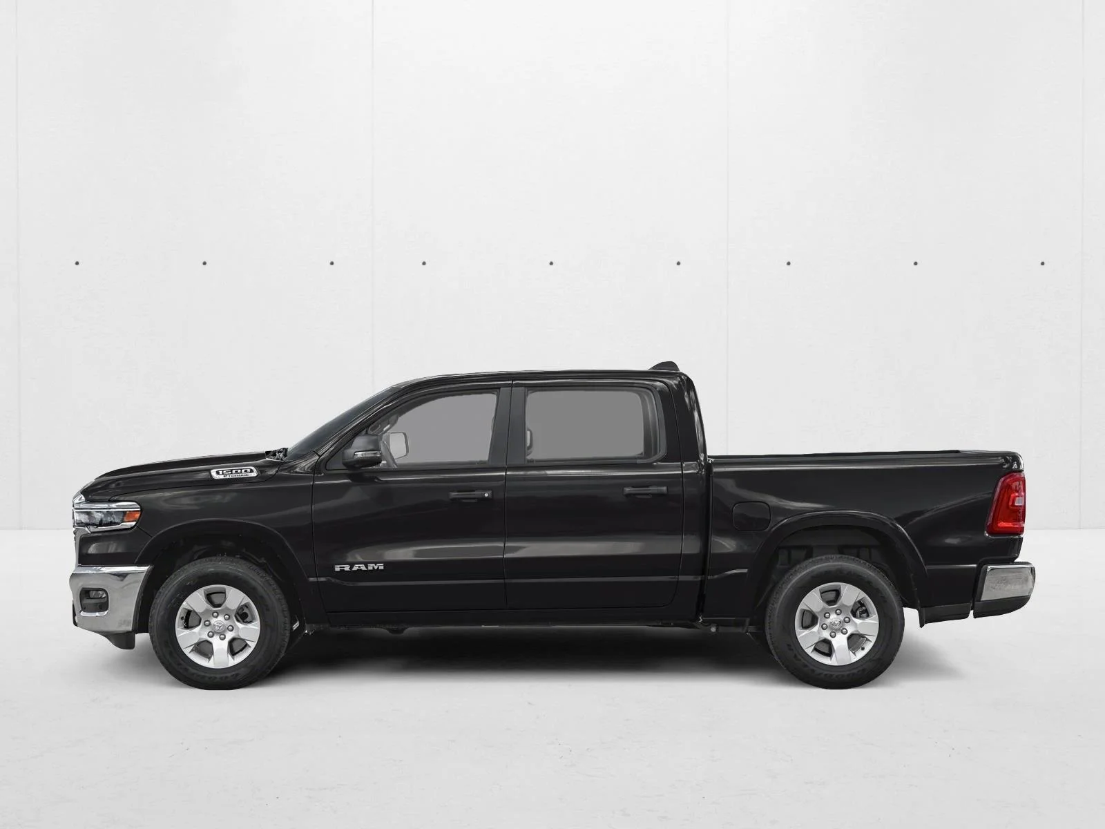 New 2026 Diamond Black Crystal Pearlcoat Ram Lone Star image 3