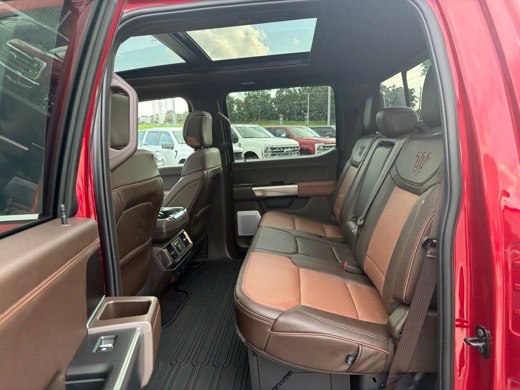 Certified Used 2025 Rapid Red Metallic Tinted Clearcoat Ford King Ranch image 15