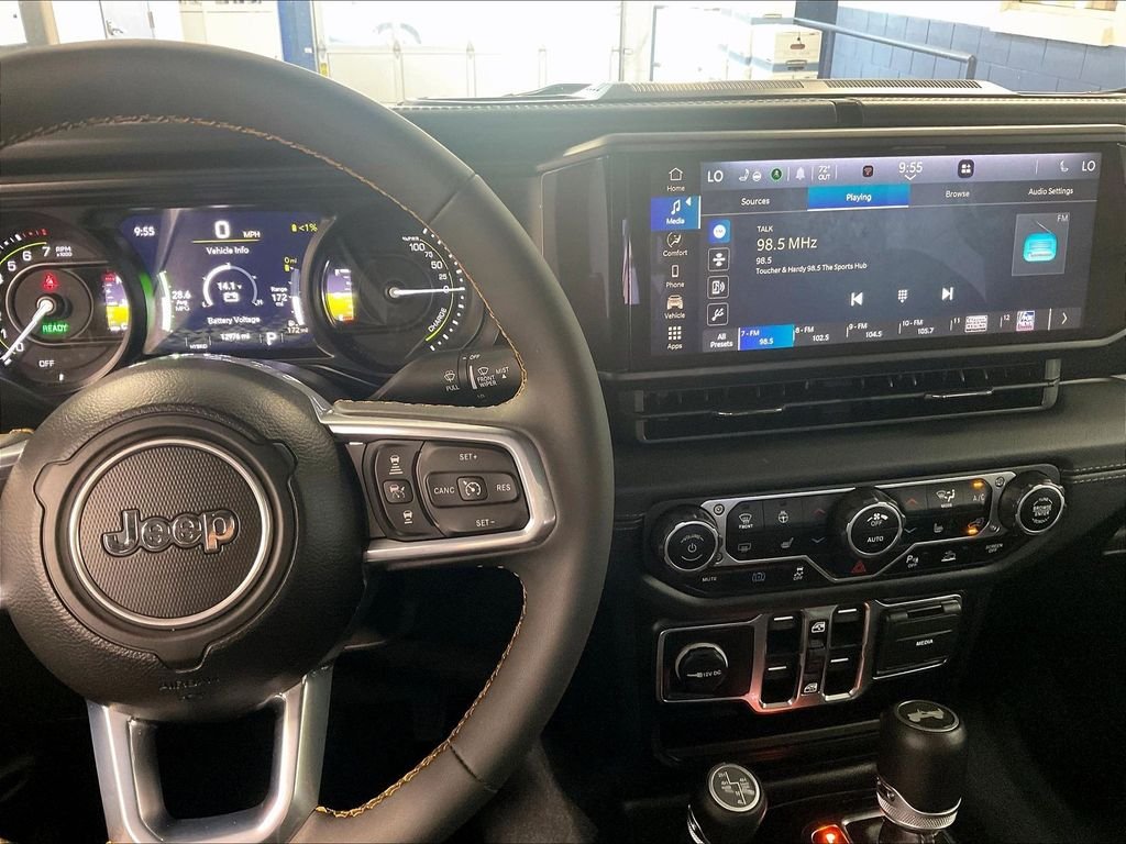 Used 2024 Beige Jeep Sahara 4xe image 19