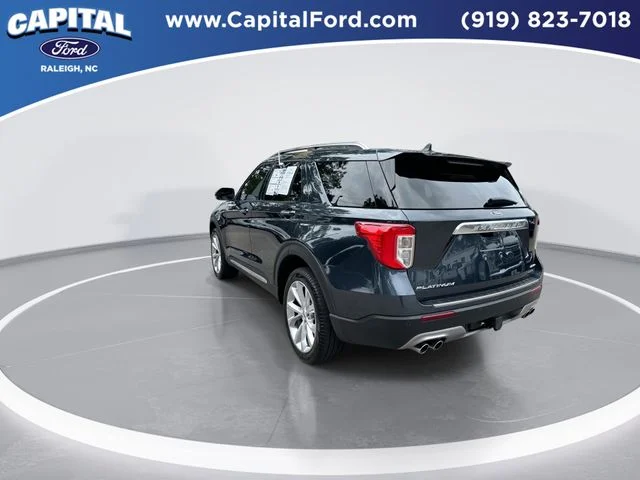 Used 2022 Blue Ford Platinum image 6