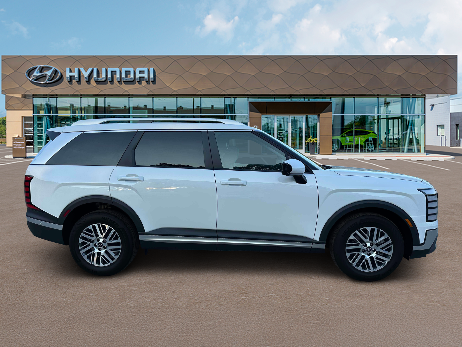 New 2027 White Hyundai SEL Premium AWD image 9