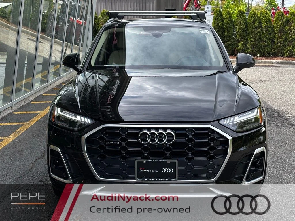 Certified Used 2023 Black Audi 45 S line Prestige image 2
