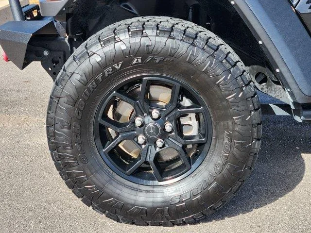 Used 2024 Black Clearcoat Jeep Willys 4x4 image 9
