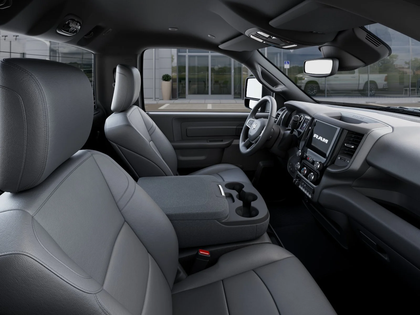 New 2026 Diamond Black Crystal Pearlcoat RAM Tradesman image 41