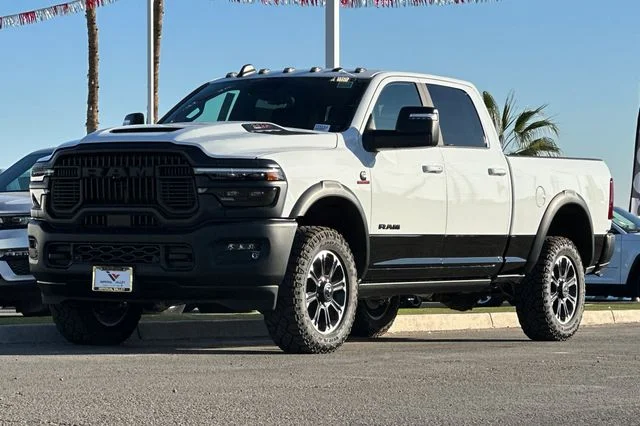 New 2026 Bright White Clear-Coat Exterior Paint RAM Rebel image 11