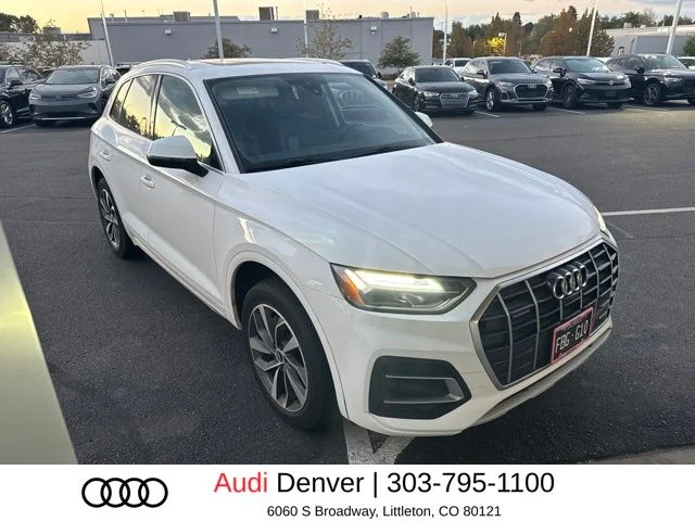 Used 2021 White Audi 45 Premium Plus image 1