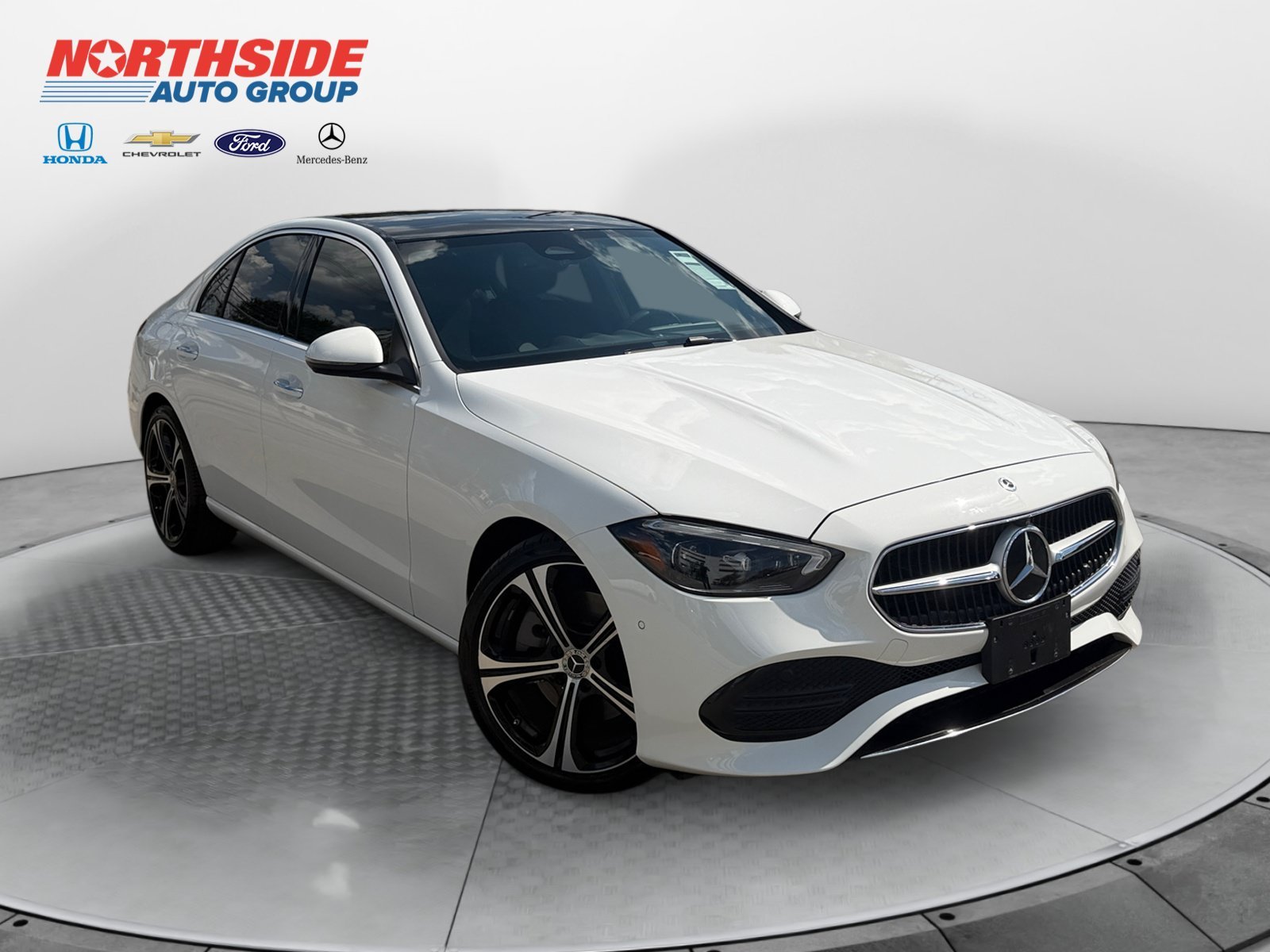 Certified Used 2024 Polar White Mercedes-Benz C 300 image 1