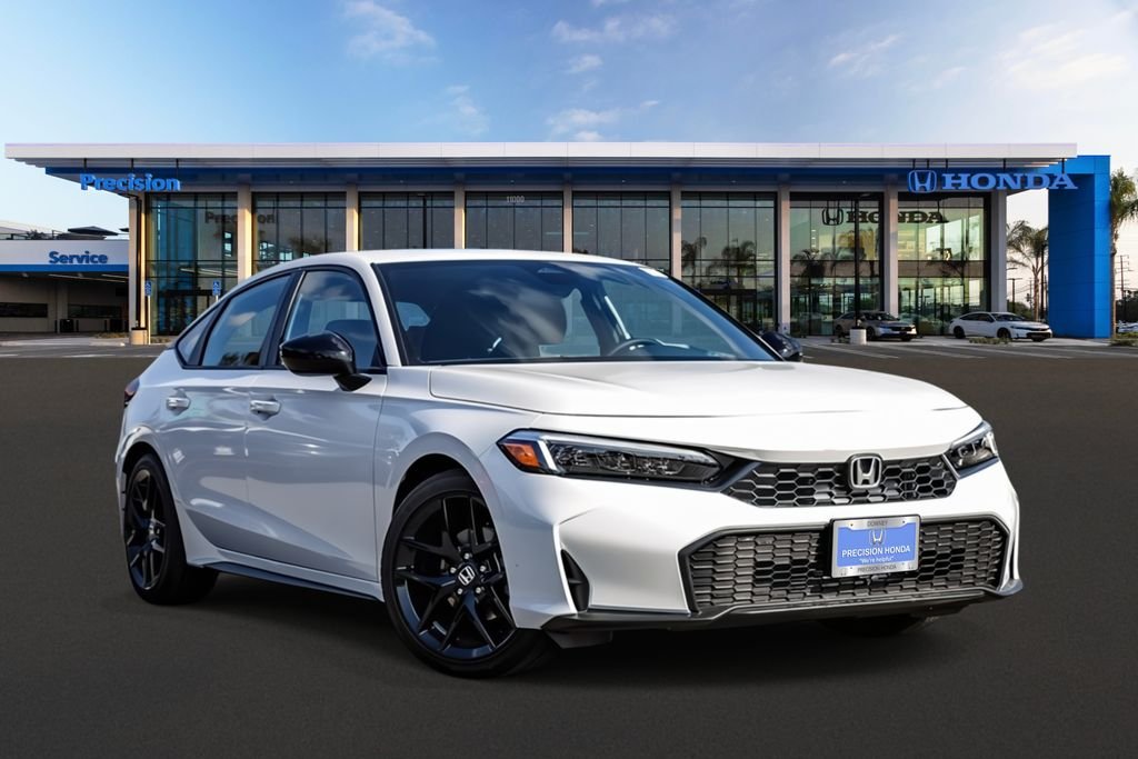 New 2026 Platinum White Pearl Honda Sport image 1