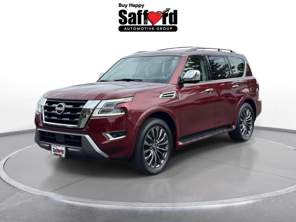 Used 2023 Red Nissan Platinum image 1
