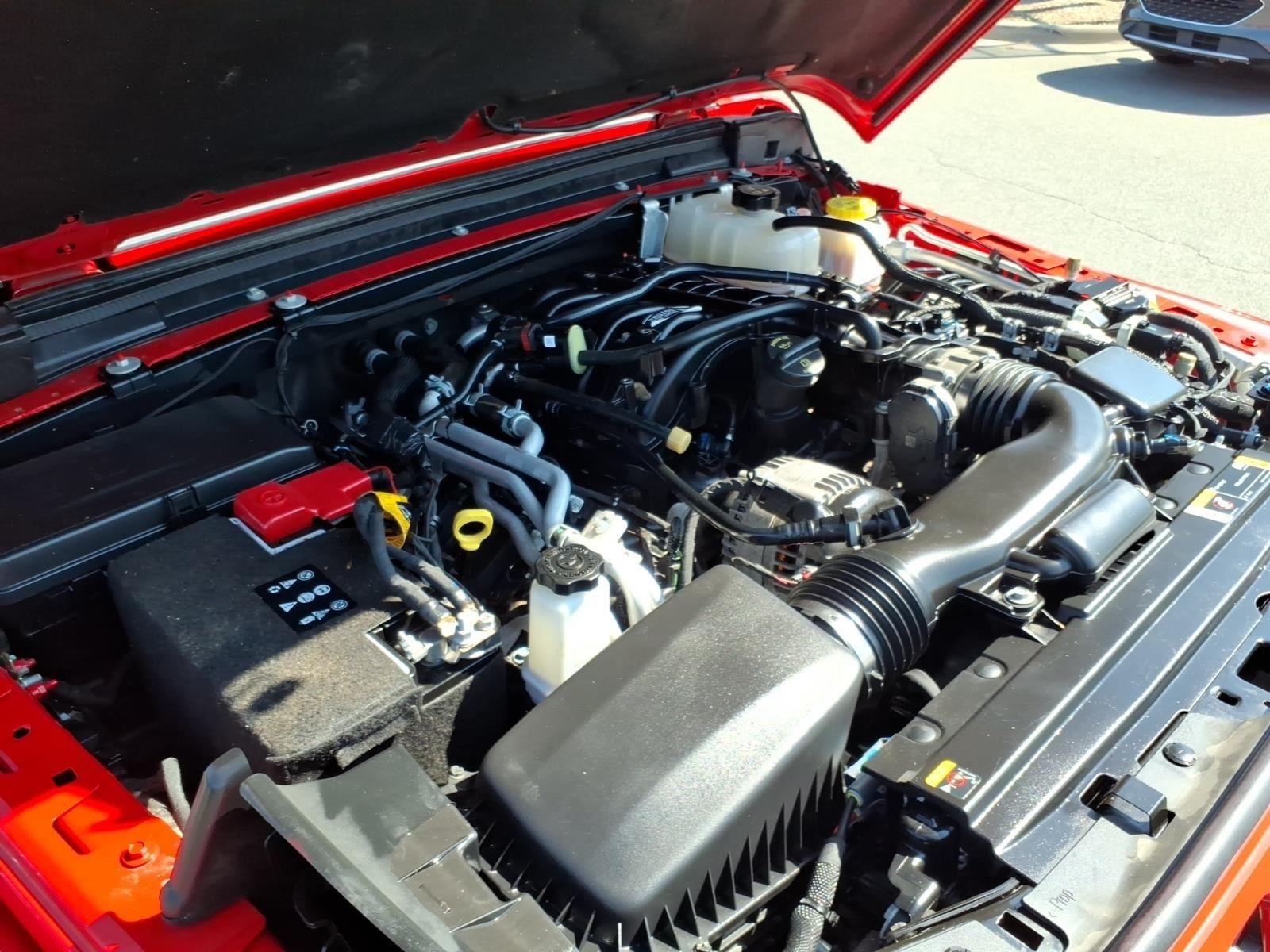 Used 2023 Firecracker Red Clearcoat Jeep Sport S image 30