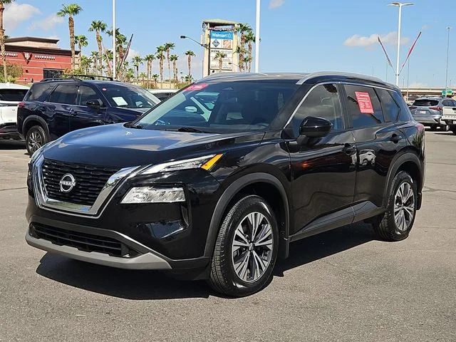 Certified Used 2023 Super Black Nissan SV image 2