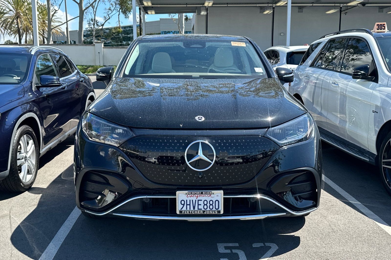 Certified 2023 Mercedes-Benz EQE SUV Base with VIN 4JGGM1CB6PA020307 for sale in Lake Forest, CA