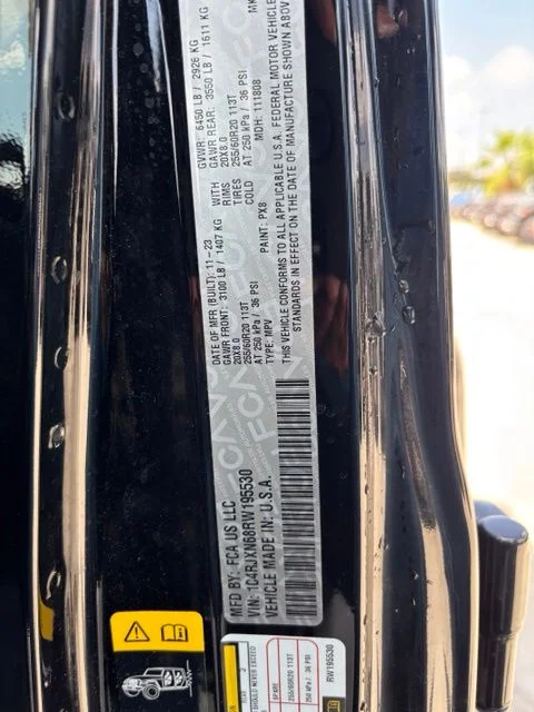 Used 2024 Black Jeep Sport S 4xe image 10