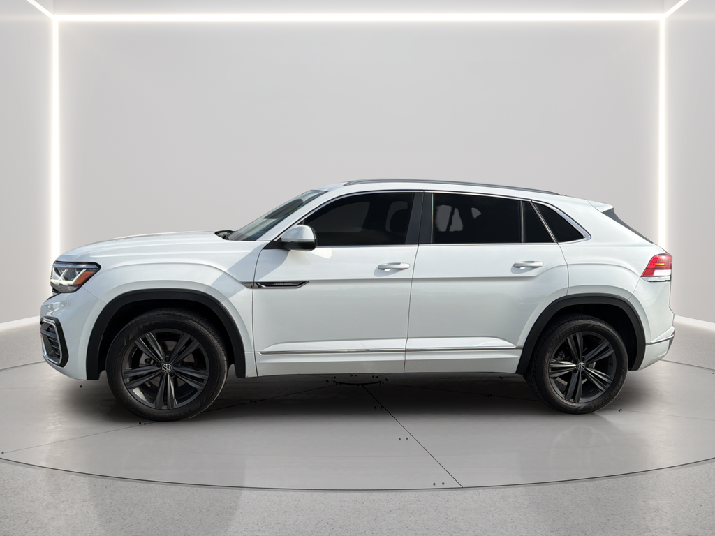 Used 2022 White Volkswagen 3.6L V6 SEL R-Line image 13
