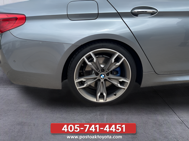 Used 2018 Blue BMW M550i xDrive image 5
