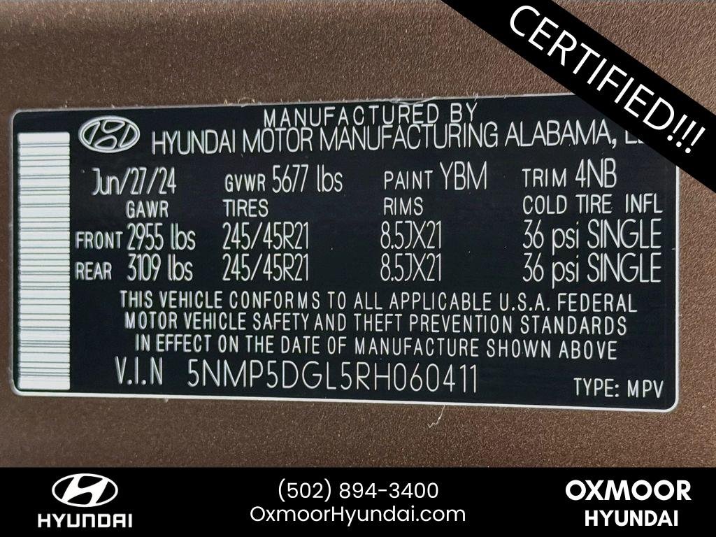 2024 Hyundai Santa Fe Calligraphy - Photo 35