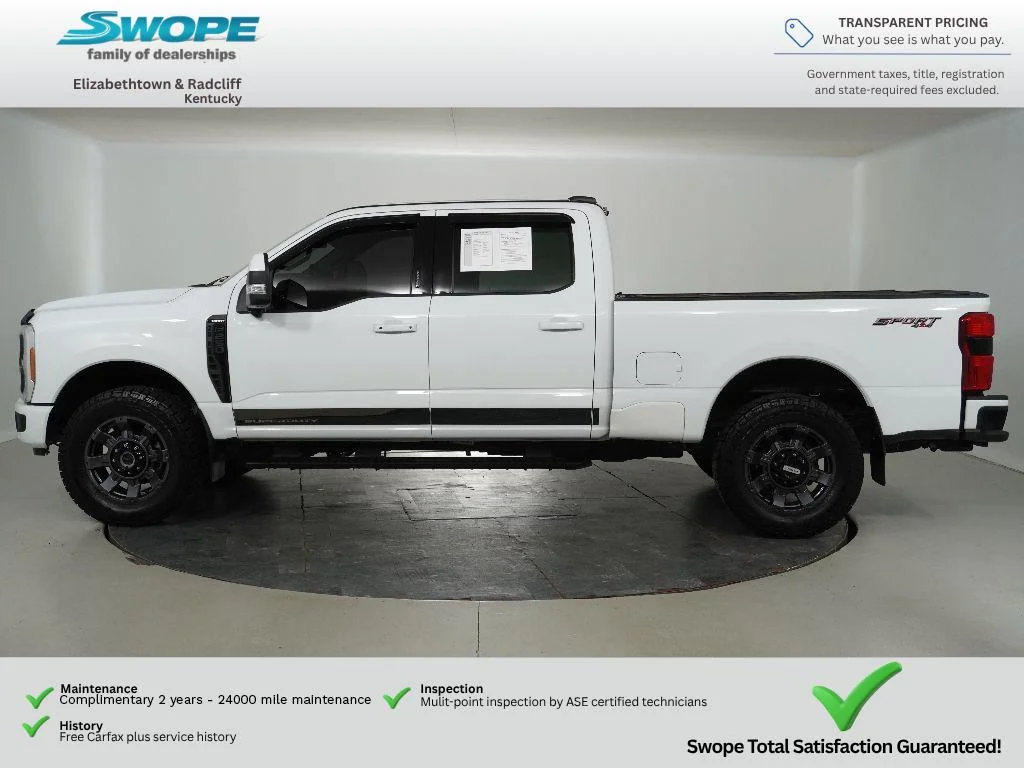 Used 2023 Oxford White Ford LARIAT image 6