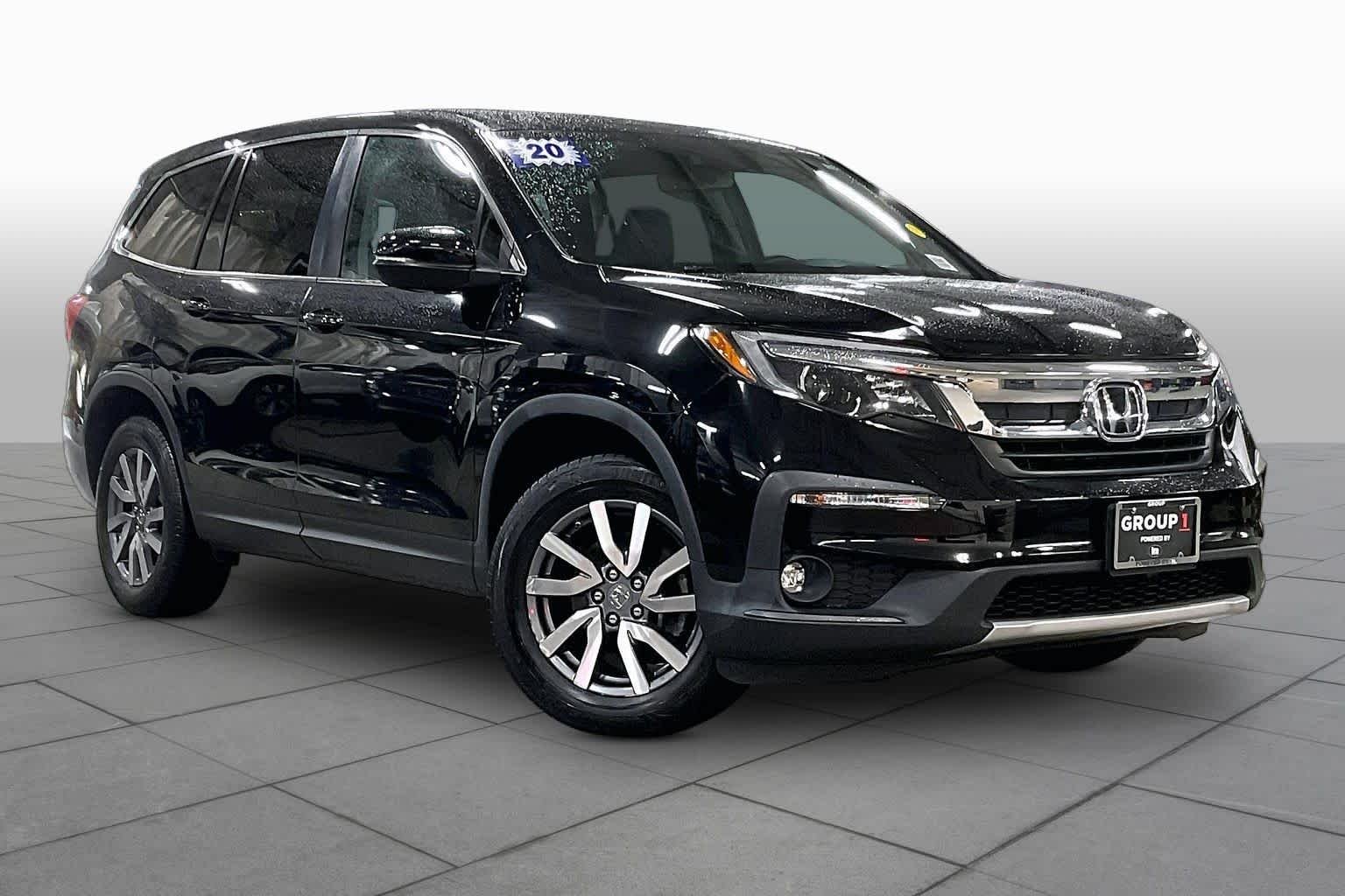 Used 2020 Crystal Black Pearl Honda EX-L image 3