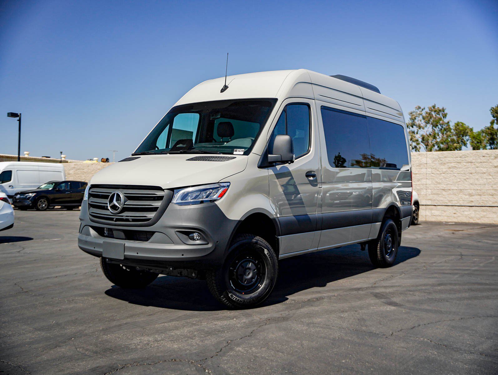 New 2026 Stone Gray Mercedes-Benz 2500 High Roof I4 Diesel HO 144 AWD image 1