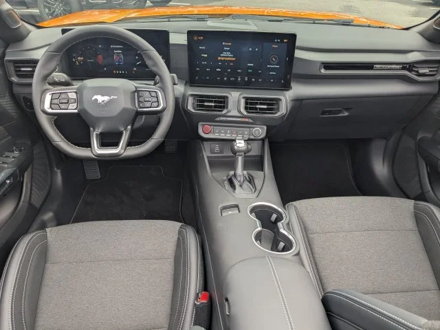 New 2026 Orange Fury Metallic Tri-coat Ford EcoBoost® Convertible image 11