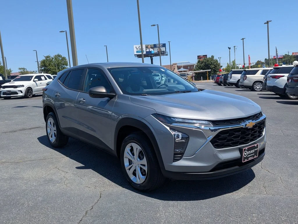 Used 2024 Sterling Gray Metallic Chevrolet LS image 3