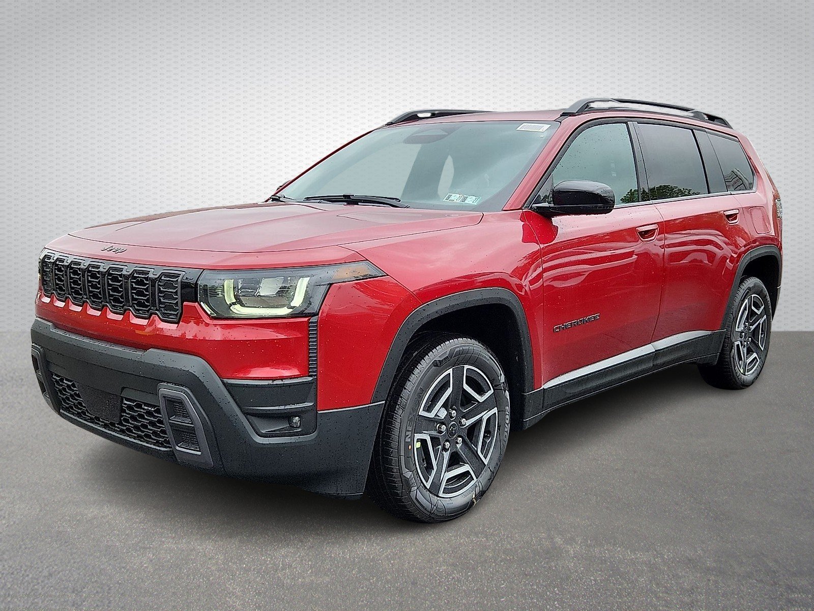 New 2026 Red Hot Pearl-Coat Exterior Paint Jeep Limited image 3