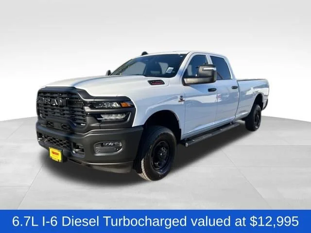New 2026 Bright White Clear-Coat Exterior Paint RAM Tradesman image 3