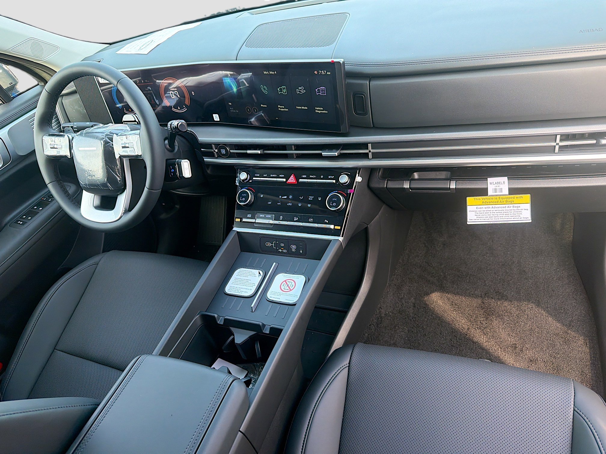 New 2026 Hampton Gray Hyundai SEL FWD image 47