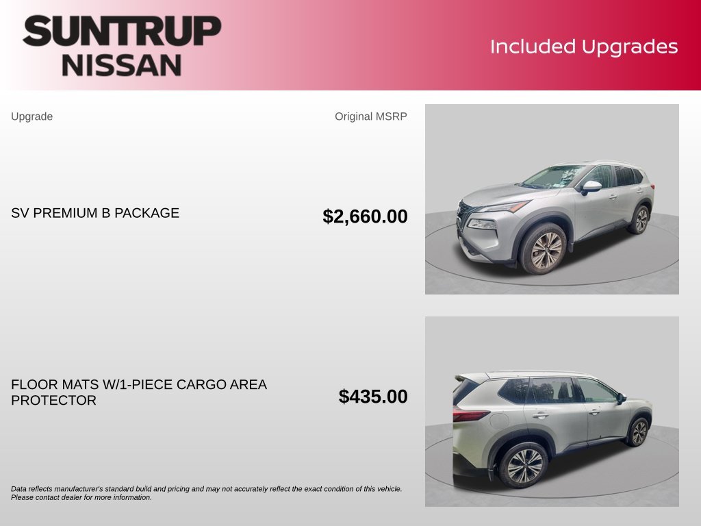 Used 2023 Silver Nissan SV image 2