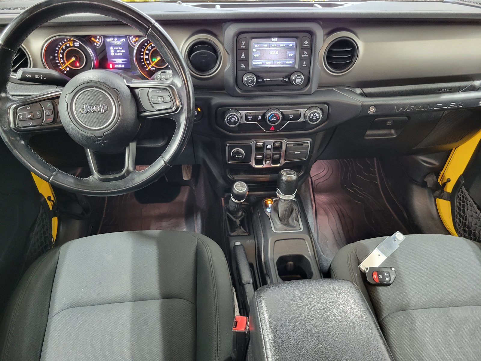 Used 2019 Yellow Jeep Unlimited Sport S image 27