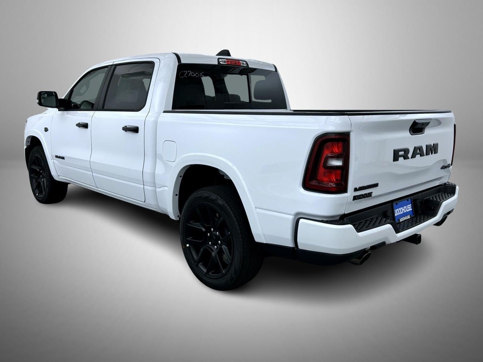 New 2027 Bright White Clear-Coat Exterior Paint RAM Laramie image 7