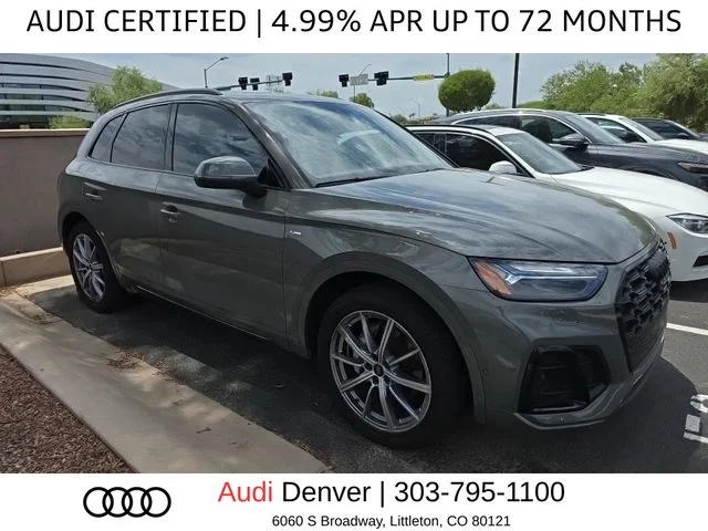 Used 2023 Gray Audi 55 Prestige image 3