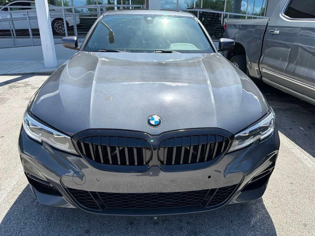 Used 2021 Mineral Gray Metallic BMW 330i image 2