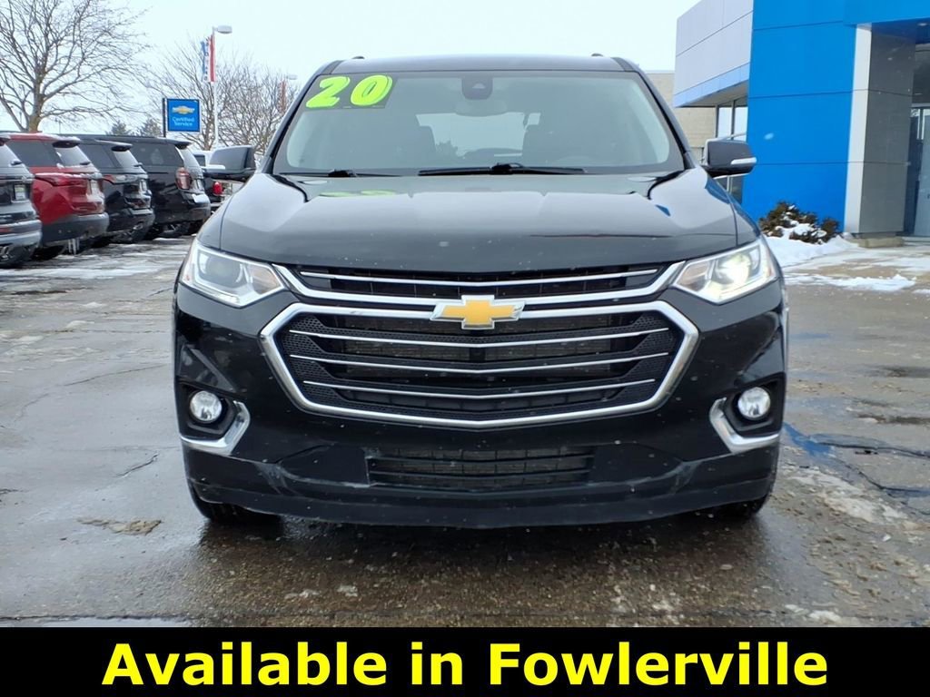Used 2020 Chevrolet Traverse 1LT with VIN 1GNERGKW2LJ328242 for sale in Fowlerville, MI