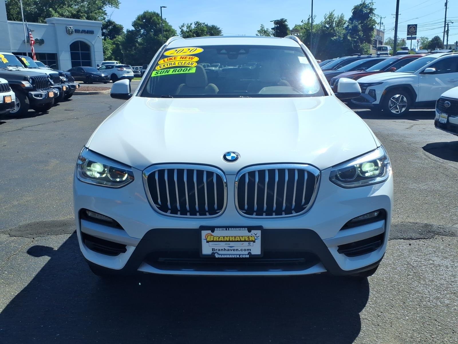 Certified Used 2020 White BMW xDrive30i image 2