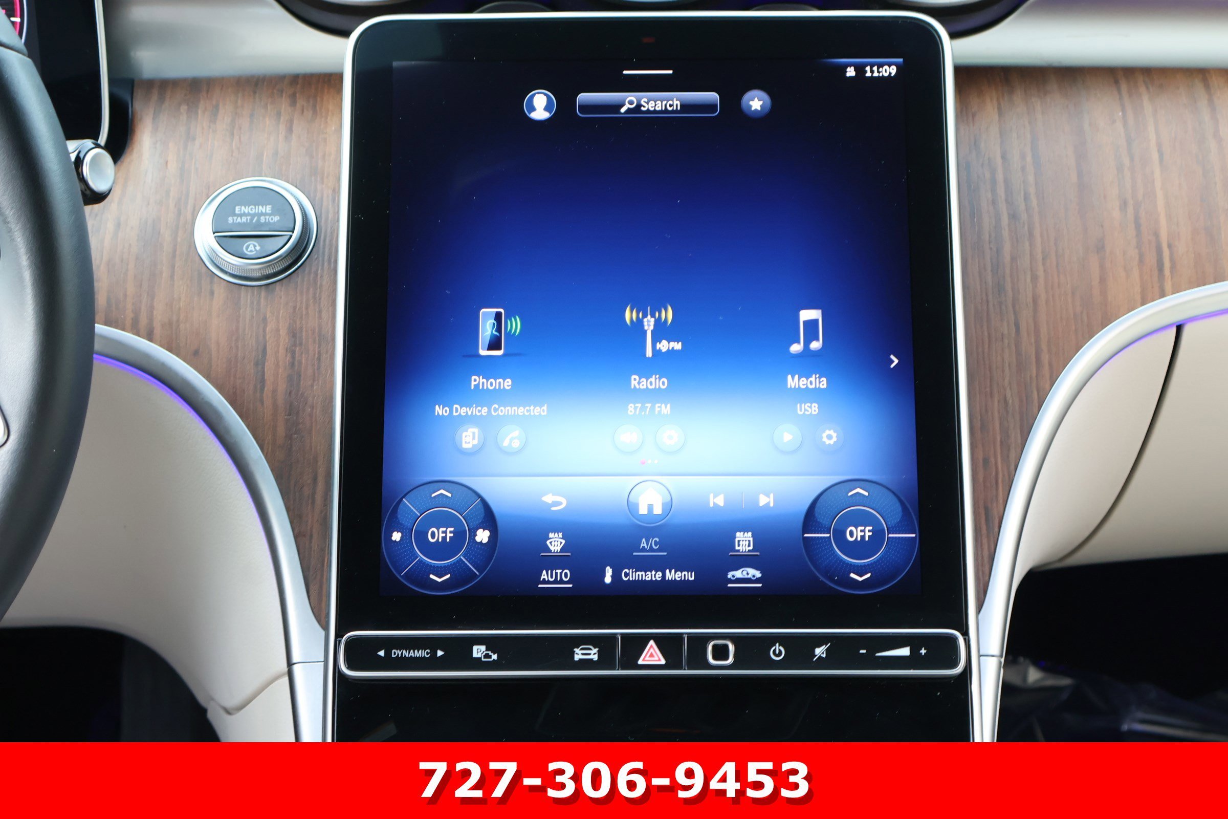 Certified Used 2023 Polar White Mercedes-Benz C 300 image 3