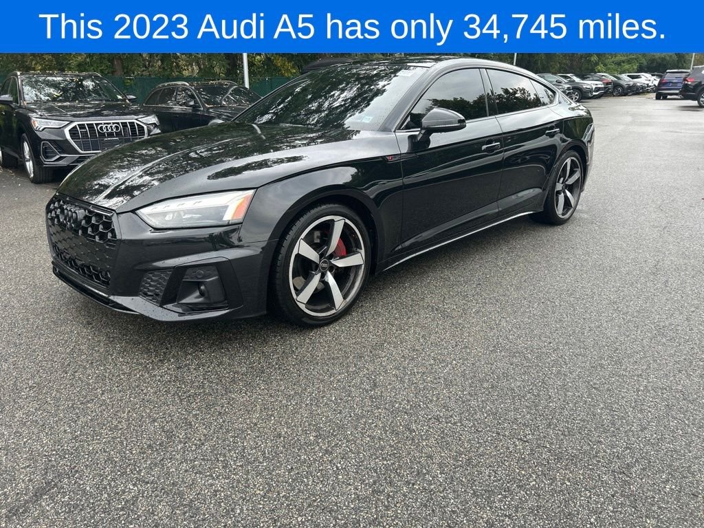 Used 2023 Black Audi 45 S line Premium Plus image 1
