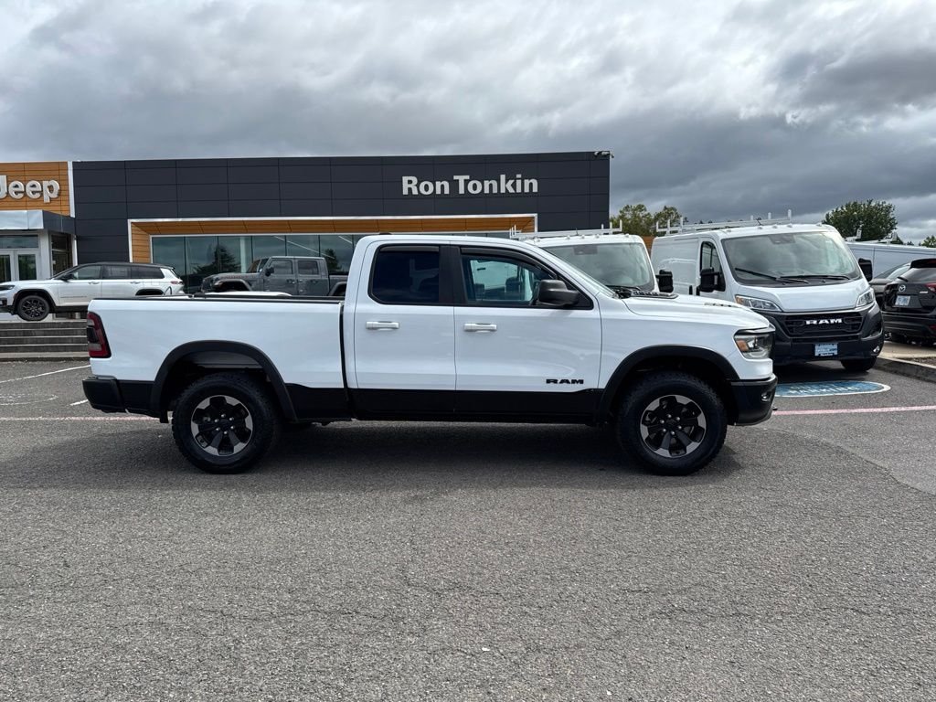 Used 2020 Bright White Clearcoat Ram Rebel image 9