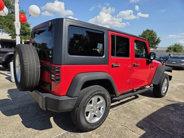 Used 2014 Firecracker Red Clear Coat Jeep Sport image 4