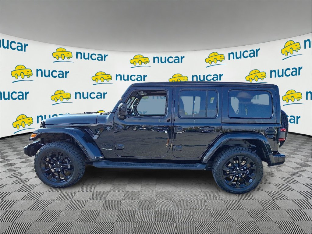 Used 2020 Black Jeep Unlimited Sahara High Altitude image 4
