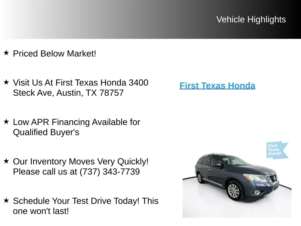 Used 2013 Dark Slate Nissan SL image 10