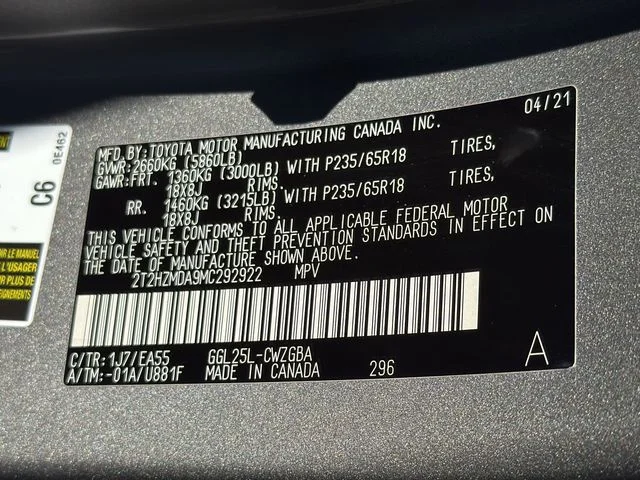 Used 2021 Silver Lexus 350 image 33