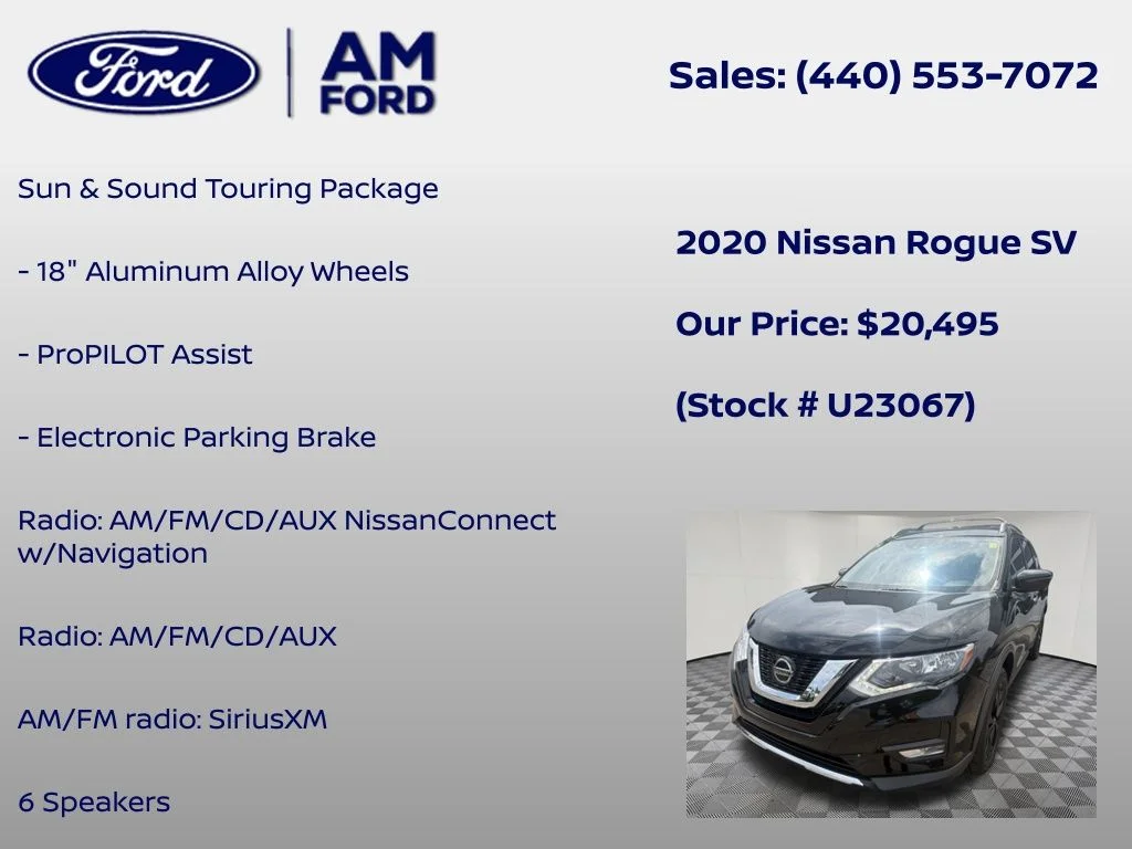 Certified Used 2020 Magnetic Black Nissan SV image 12