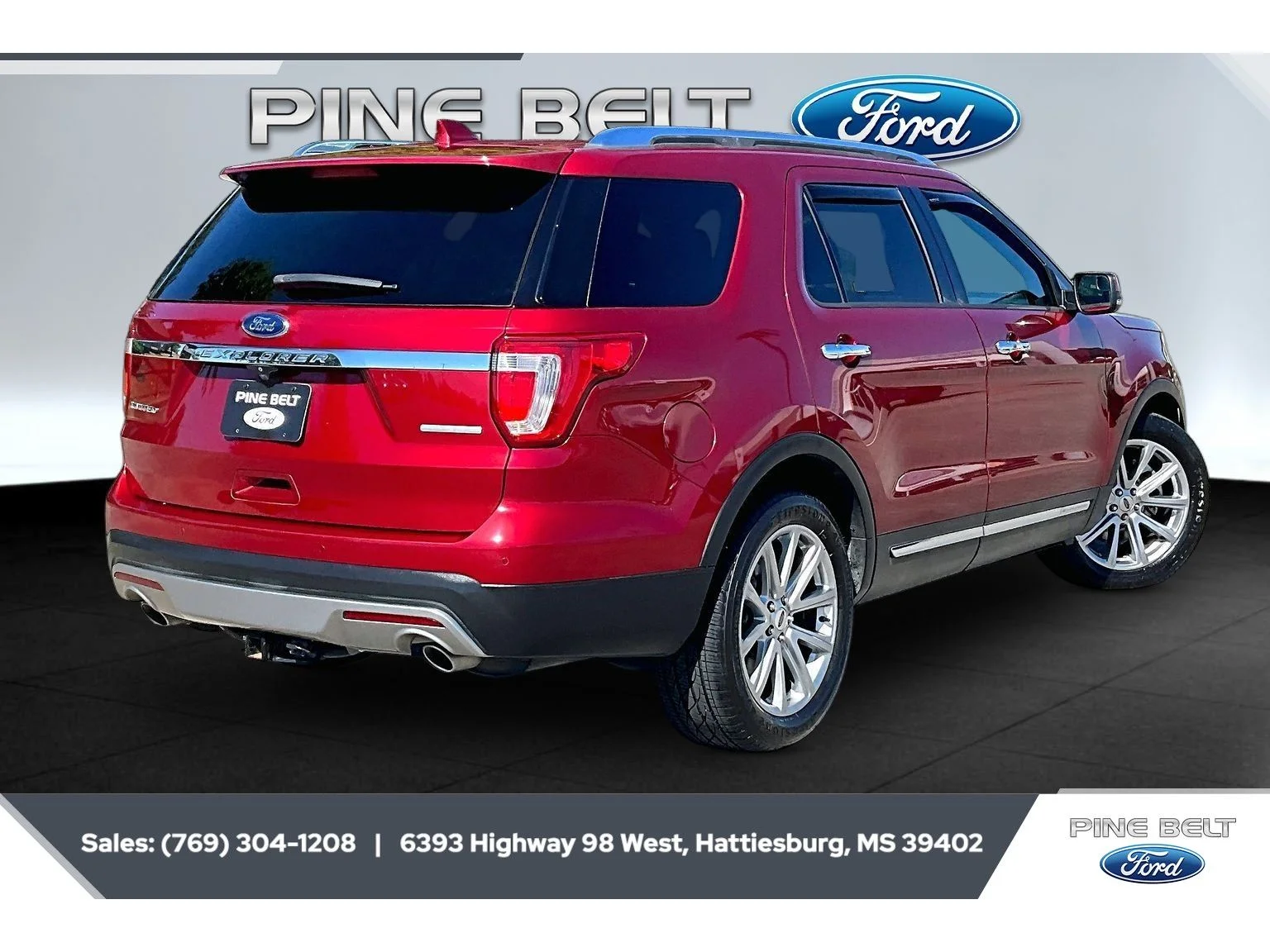 Used 2016 Ruby Red Metallic Tinted Clearcoat Ford Limited image 11